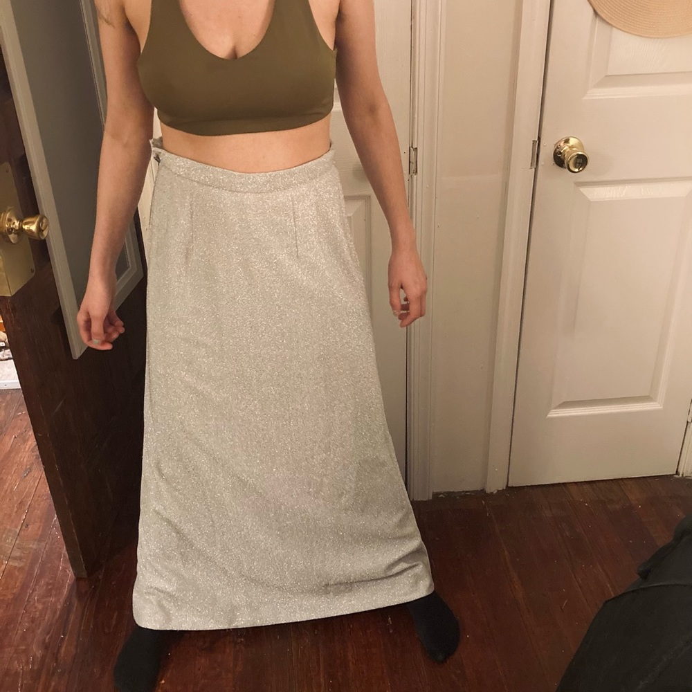 Sparkly Maxi Skirt